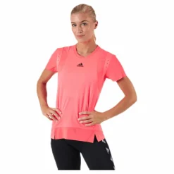 adidas Training Heat Ready Tee Pink/Red* T-Shirts|Träning