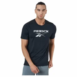 Reebok Ts Ac Graphic Tee Black* T-Shirts|Träning