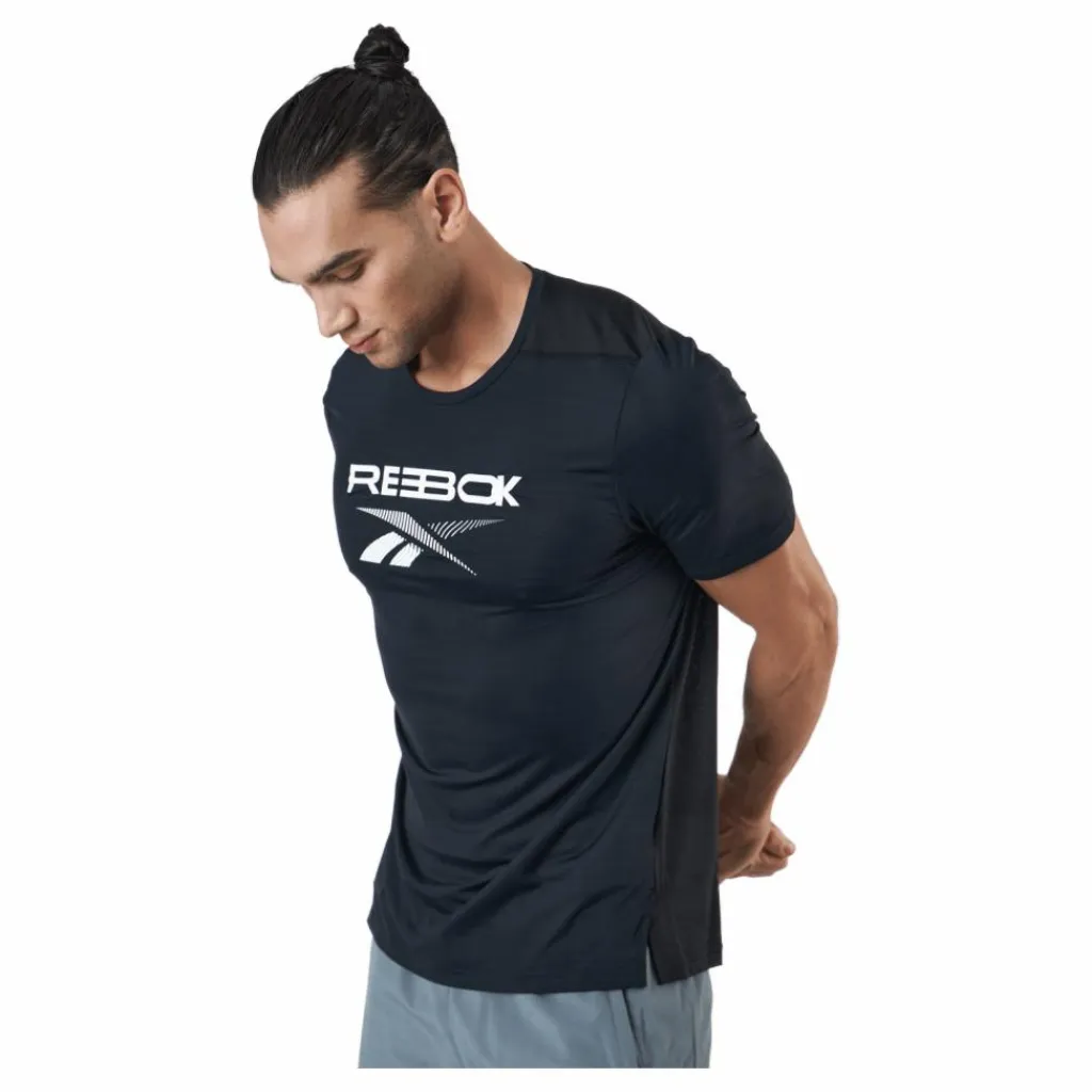 Reebok Ts Ac Graphic Tee Black* T-Shirts|Träning