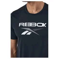 Reebok Ts Ac Graphic Tee Black* T-Shirts|Träning
