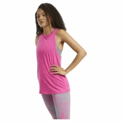 Reebok TS Burnout Tank Pink* Träning|Linnen