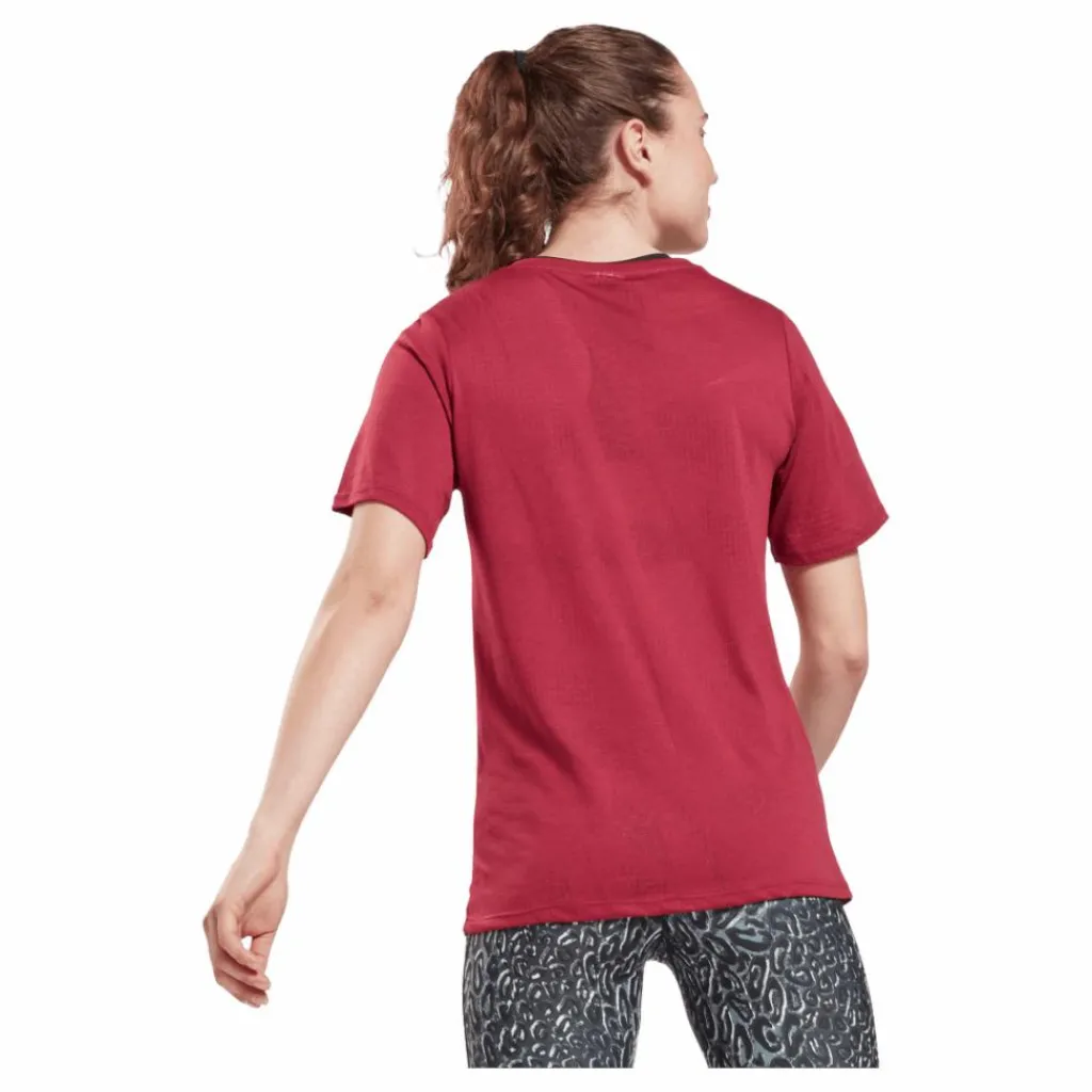 Reebok Ts Burnout Tee Punber* T-Shirts|Träning