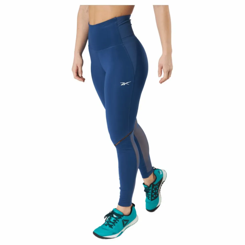 Reebok Ts Lux Perform Perf Tight Batblu* Tights|Träning