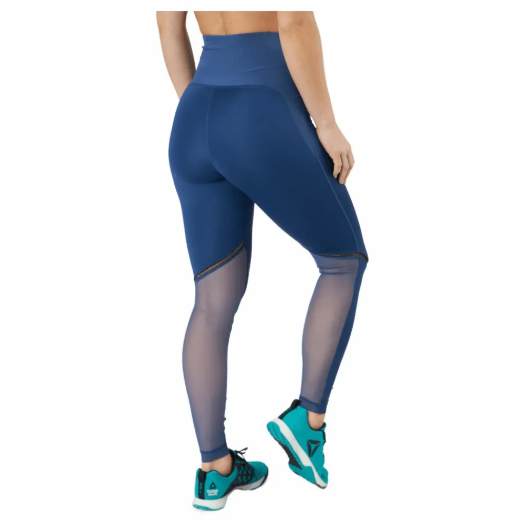 Reebok Ts Lux Perform Perf Tight Batblu* Tights|Träning