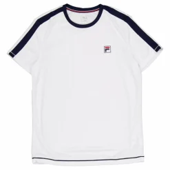 Fila T-shirt Elias White/navy* Racketsporter|T-Shirts