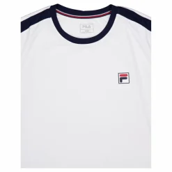 Fila T-shirt Elias White/navy* Racketsporter|T-Shirts