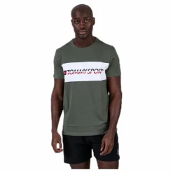 Tommy Hilfiger Sport T-Shirt Logo Driver Patterned* T-Shirts|Träning