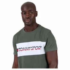 Tommy Hilfiger Sport T-Shirt Logo Driver Patterned* T-Shirts|Träning