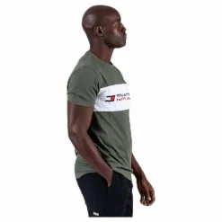 Tommy Hilfiger Sport T-Shirt Logo Driver Patterned* T-Shirts|Träning