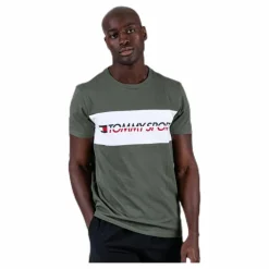 Tommy Hilfiger Sport T-Shirt Logo Driver Patterned* T-Shirts|Träning