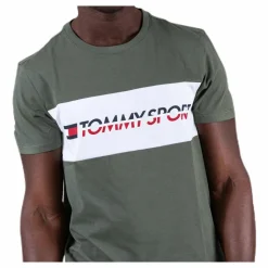 Tommy Hilfiger Sport T-Shirt Logo Driver Patterned* T-Shirts|Träning