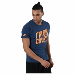 Babolat T-Shirt  Message blue* Racketsporter|T-Shirts