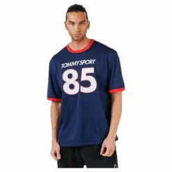 Tommy Hilfiger Sport T-Shirt Oversized '85' Blue* T-Shirts|Träning