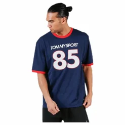 Tommy Hilfiger Sport T-Shirt Oversized '85' Blue* T-Shirts|Träning