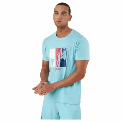 Babolat T-shirt Padel Cotton Turquoise* Racketsporter|T-Shirts
