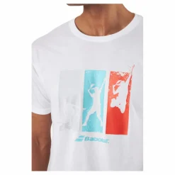 Babolat T-shirt Padel Cotton White* Racketsporter|T-Shirts