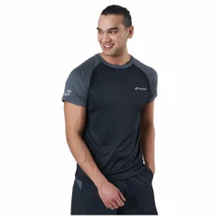 Babolat T-shirt Play Crew Neck Black* Racketsporter|T-Shirts