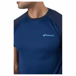 Babolat T-shirt Play Crew Neck Blue* Racketsporter
