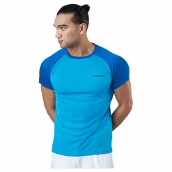 Babolat T-shirt Play Crew Neck White* Racketsporter|T-Shirts