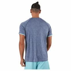 Babolat T-shirt Play Crew Neck White Blue* Racketsporter