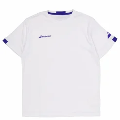 Babolat T-shirt Play Crew Neck White*Barn Racketsporter|T-Shirts