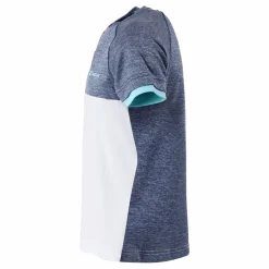 Babolat T-shirt Play Crew Neck White Blue* Racketsporter