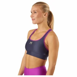 Under Armour Ua Authentics Mid Padless Tempered Steel* Löpning|Sport-Bh:Ar