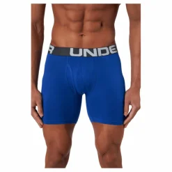 Under Armour Ua Charged Cotton 6in 3 Pack Royal* Underkläder|Löpning