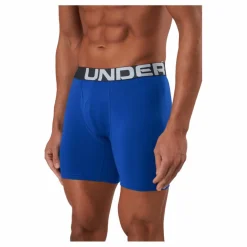 Under Armour Ua Charged Cotton 6in 3 Pack Royal* Underkläder|Löpning