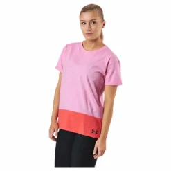 Under Armour UA Charged Cotton SS Pink* T-Shirts|Träning