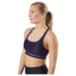 Under Armour Ua Crossback Mid Bra Purple Switch / Purple Switch* Löpning|Sport-Bh:Ar