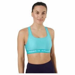 Under Armour Ua Crossback Mid Hthr Neptune Light Heather / Neptun* Sport-Bh:Ar|Löpning