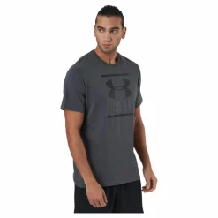 Under Armour Ua Gl Foundation Ss T Charcoal Medium Heat* Träning|T-Shirts
