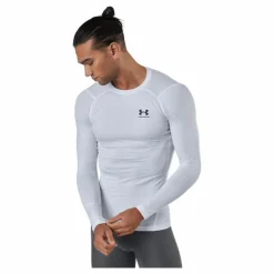 Under Armour Ua Hg Armour Comp Ls White* Träning|Tröjor