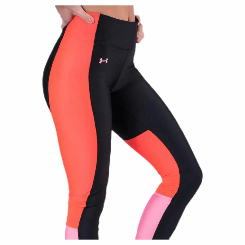 Under Armour UA HG Armour Perforation Inset Leggings Black* Tights|Träning