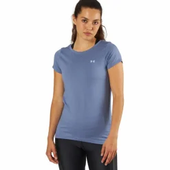 Under Armour Ua Hg Armour Ss Aurora Purple* Träning|T-Shirts