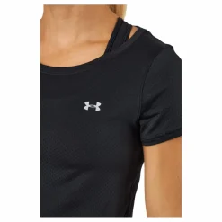 Under Armour Ua Hg Armour Ss Black /  / Metallic Silver* Träning|T-Shirts