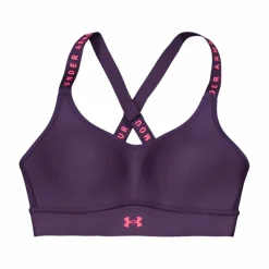 Under Armour Ua Infinity Mid Covered Tux Purple* Träning|Sport-Bh:Ar