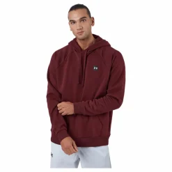 Under Armour Ua Rival Fleece Hoodie Chestnut Red* Tröjor|Träning