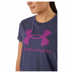 Under Armour Ua Sportstyle Logo Ss Tempered Steel* Träning|T-Shirts