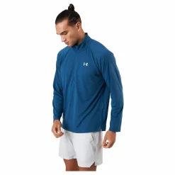 Under Armour Ua Streaker Half Zip Petrol Blue* Tröjor|Löpning