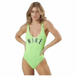 Nike Swim U-Back One Piece Green* Simning|Badkläder