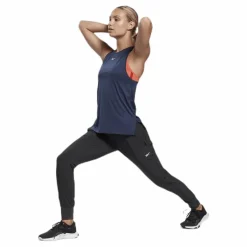 Reebok UBF Perforated Tank Blue* Linnen|Träning