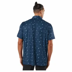 adidas Ult Allover Prt Crenav/white/hemp* Golf|T-Shirts