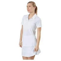 adidas Ultimate365 Solid Polo Shirt White* Golf|T-Shirts