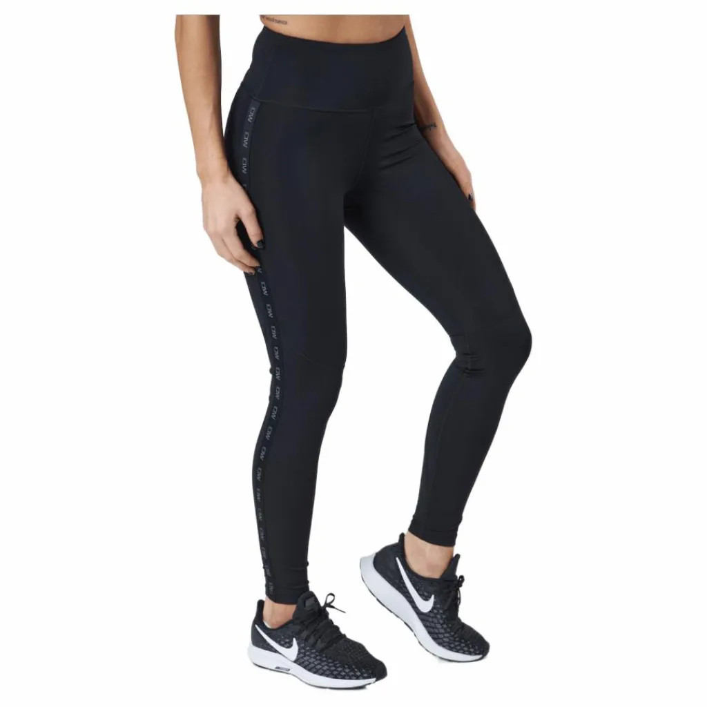 ICANIWILL Ultimate Training Logo Tights Black* Löpning|Träning