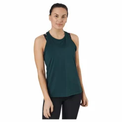 ICANIWILL Ultimate Training Tank Top Wmn Deep Green* Linnen|Träning