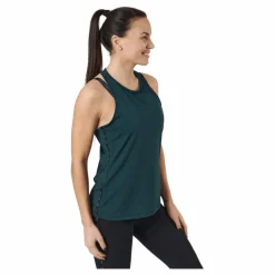 ICANIWILL Ultimate Training Tank Top Wmn Deep Green* Linnen|Träning