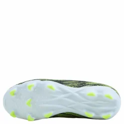 Puma Ultra 4.2 FG/AG White/Black/Yellow*Barn Fotboll|Fotbollsskor