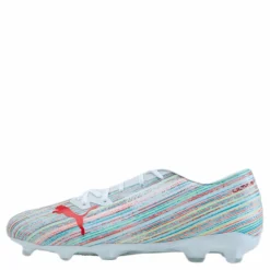 Puma Ultra 2.2 FG/AG White/Red*Barn Fotboll|Fotbollsskor